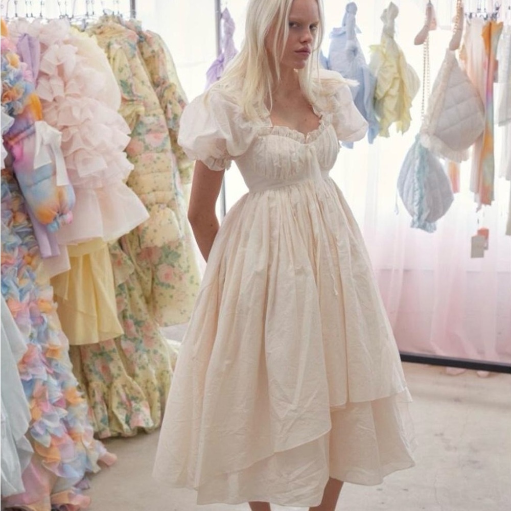 **RARE/HTF/SOLD OUT** Selkie The Strawberry Milk Ever After Dress - Size L